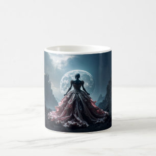 Caneca De Café No brilho da lua