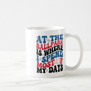 Caneca De Café No Byllpark É Onde Eu Passo A Maioria Dos Meus Dia