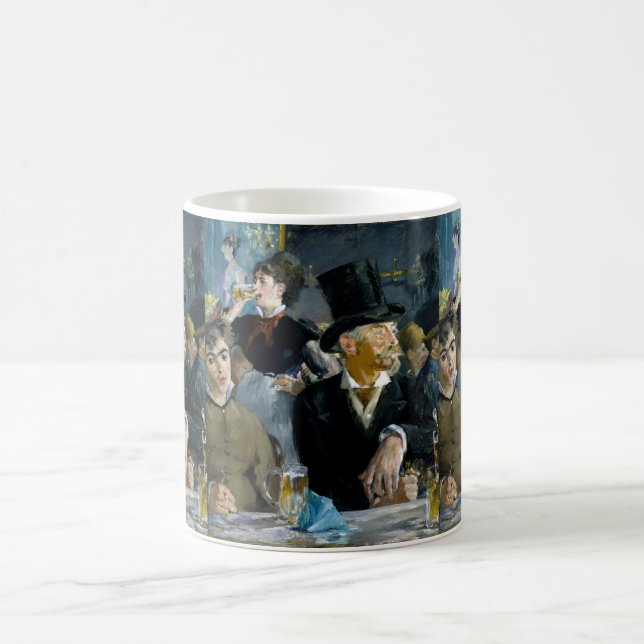 Caneca De Café No café de Edouard Manet (Centro)