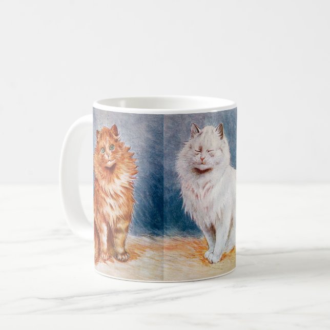 Caneca De Café No Cat Show, Louis Wain (Frente Esquerda)