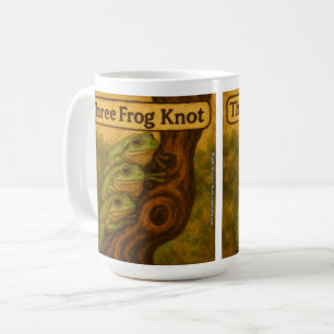 Caneca De Café Nó de Três Sapos – Arte Caprichosa de Jogo de Pala