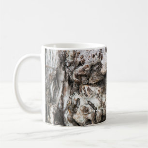 Caneca De Café Nó de tronco de árvore