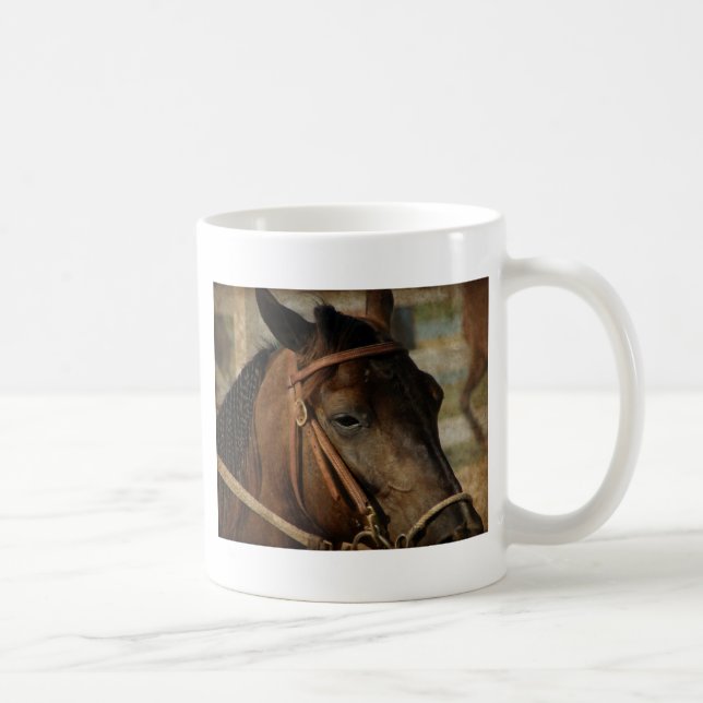 Caneca De Café No Horse Show (Direita)