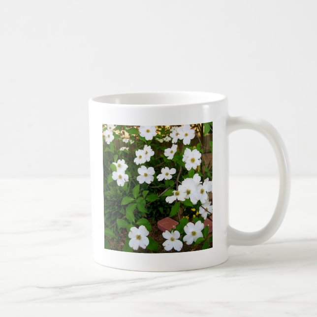 Caneca De Café No Jardim ~ Blossomas Dogwood (Direita)