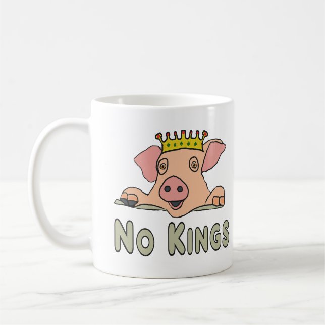 Caneca De Café No Kings (Esquerda)