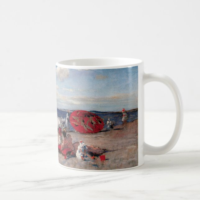 Caneca De Café No Mar (Direita)