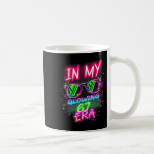 Caneca De Café No Meu Meme da Era 67 Glowing 6 7 Seis Sete Colori