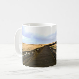 Caneca De Café No passeio, Long Beach, Washington