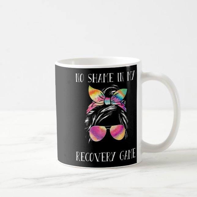 Caneca De Café No Shame In My Recovery Game Motivational Emwermen (Direita)
