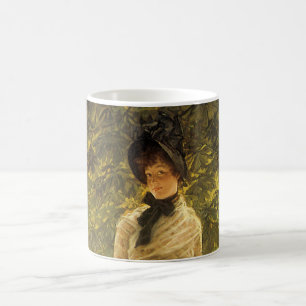 Caneca De Café No Tâmisa por James Tissot, Realismo Vintage