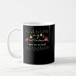 Caneca De Café No último Natal eu te dei meu coração