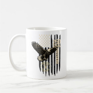 Caneca De Café No Verso Águia e Bandeira 250 Anos 1776-2026 250º 