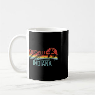 Caneca De Café Noblesville Indiana Engraçado Usa Viagem Cidade Ca