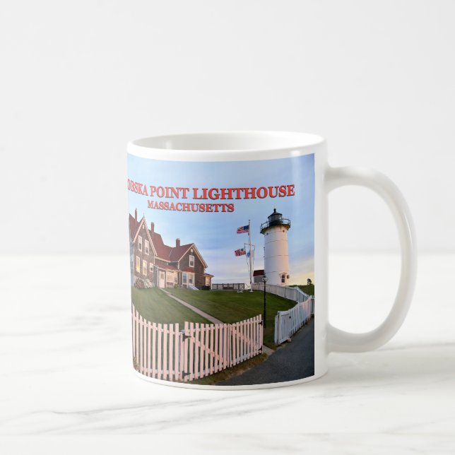 Caneca De Café Nobska Point Lighthouse, Massachusetts Mug (Direita)