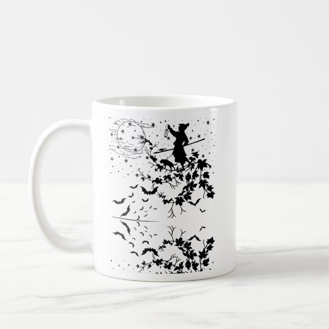 Caneca De Café Noite assustadora.b (Esquerda)