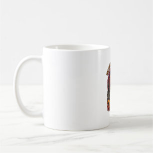 Caneca De Café Noite Casa Assombrada de Halloween da Morte Viva B