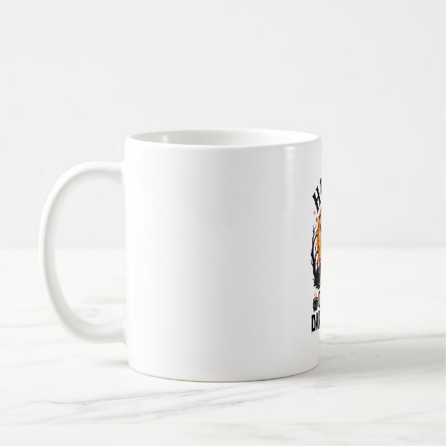 Caneca De Café Noite de Dança da Bruxa do Halloween (Esquerda)