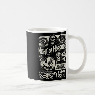 Caneca De Café Noite De Horrores Esqueleto Louco Jack O Lanterna 