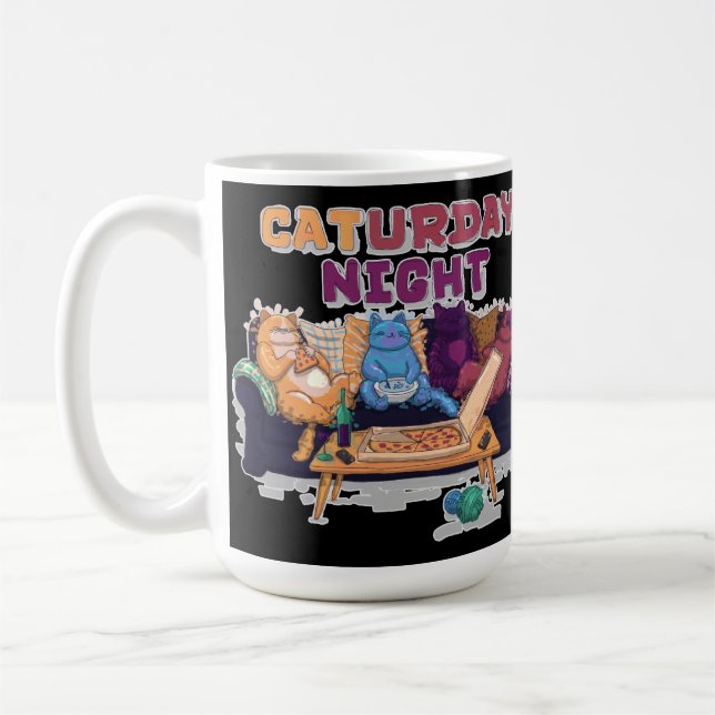 Caneca De Café Noite de sábado (Esquerda)