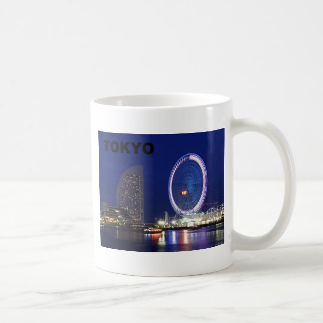 Caneca De Café Noite de Tokyo Japão (St.K) (Direita)