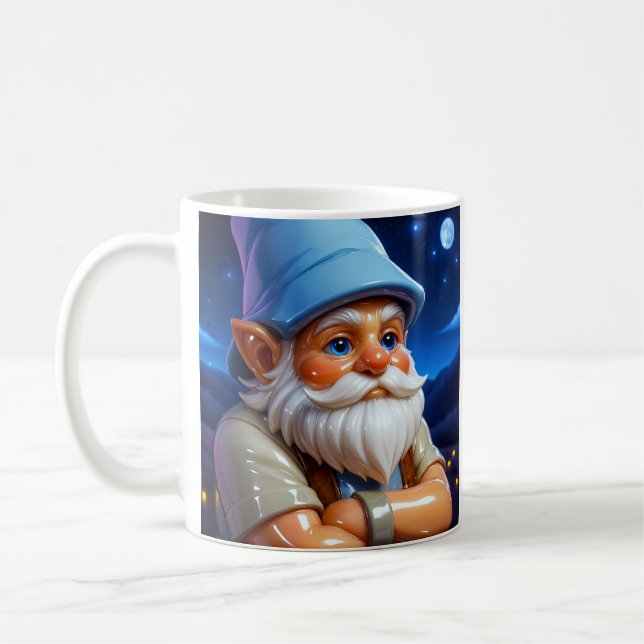 Caneca De Café Noite do Gnome Sábio (Esquerda)