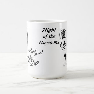 Caneca De Café Noite dos guaxinins: Triumph do Sr. O