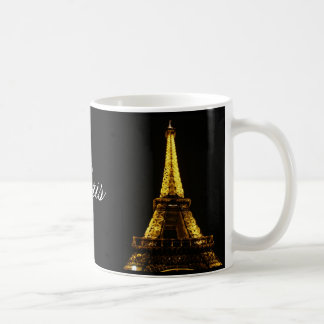 Caneca De Café Noites de Paris