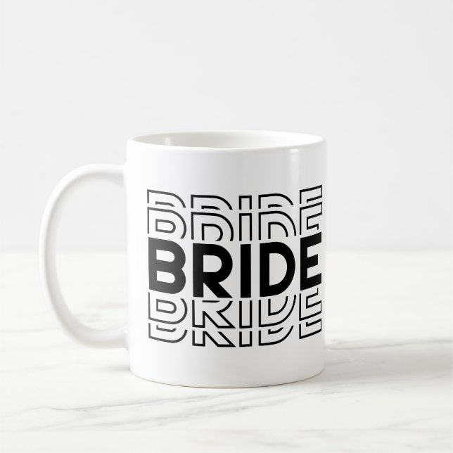 Caneca De Café Noiva  (Esquerda)