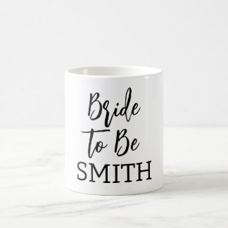 Caneca De Café Noiva a Ser - Presente de Casamento Personalizado