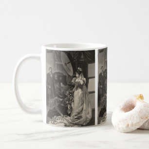 Caneca De Café Noiva Antiga, Retrato Nupcial com Fotógrafo
