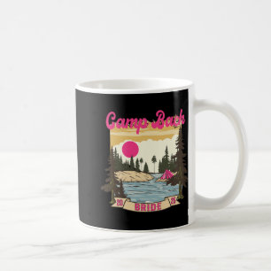 Caneca De Café Noiva da Campeã Dama de Honra Retro Acampamento So