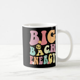 Caneca De Café Noiva de Big Bach Energy Dama de Honra Groovy Fest