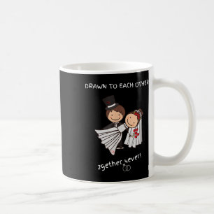 Caneca De Café Noiva De Casamento E O Cavalo Juntos Para Sempre