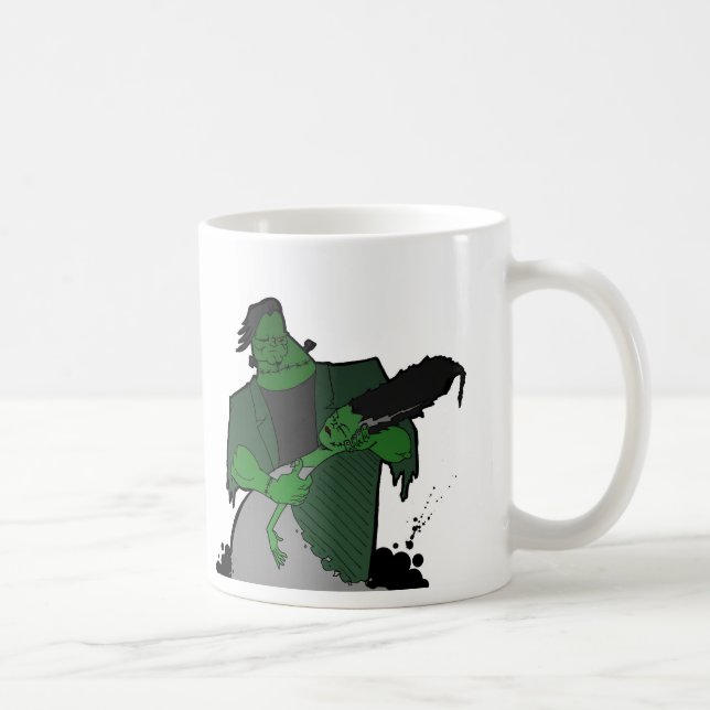 Caneca De Café Noiva de Frankenstein (Direita)
