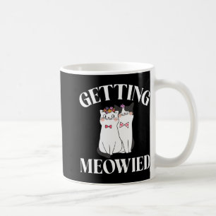 Caneca De Café Noiva Meowied 
