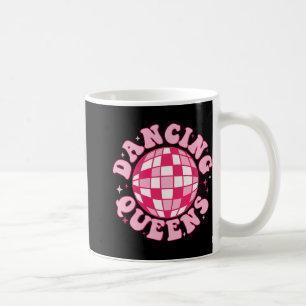 Caneca De Café Noiva Rainha Dançante Damas de Honra Disco 70’s