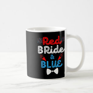Caneca De Café Noiva Vermelha E Casamento Engraçado De Casamento 