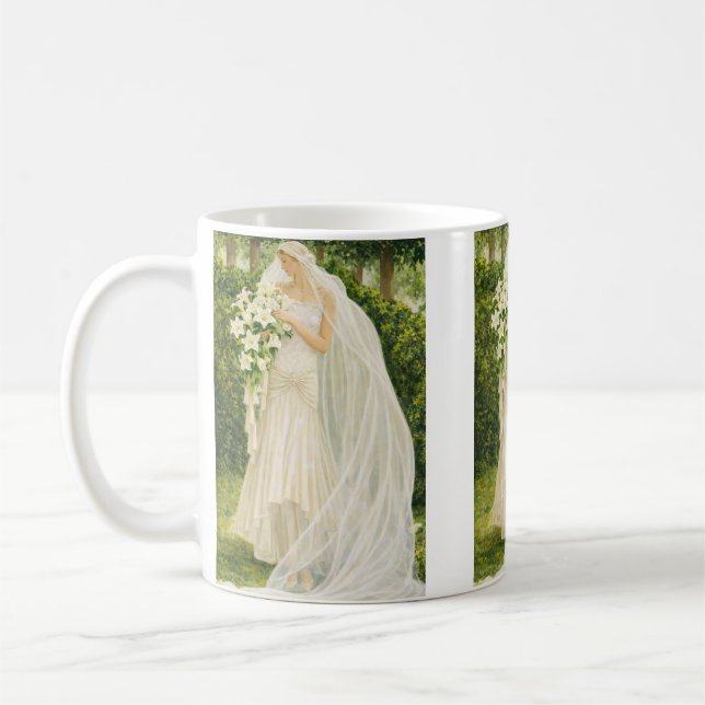 Caneca De Café Noiva vintage  (Esquerda)