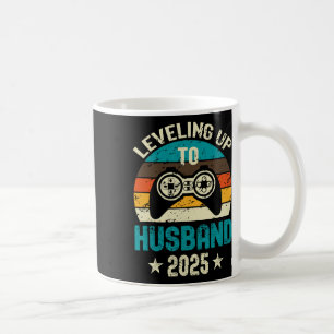 Caneca De Café Noivado Tee Para Gamer Groom Nascing Até Husb