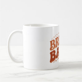 Caneca De Café Noivas Retro Babes Terracotta Despedida de Solteir