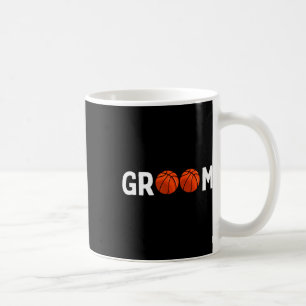 Caneca De Café Noivo de Basquete Casamento Engraçado 