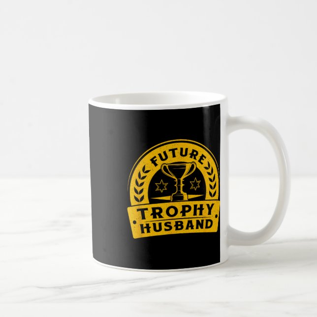 Caneca De Café Noivo Futuro Marido Festa de Solteiro Divertida Ho (Direita)