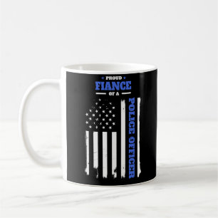 Caneca De Café Noivo orgulhoso de uma bandeira afligida agente da