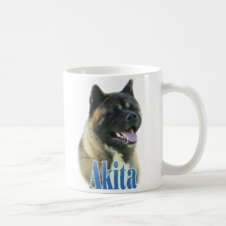 Caneca De Café Nome Akita