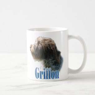 Caneca De Café Nome apontar Griffon Wirehaired