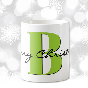Caneca De Café Nome, August Peridot Birthstone   Feliz Natal