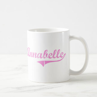 Caneca De Café Nome clássico do estilo de Annabelle