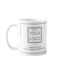 Nome comercial do logotipo de empresa minimalista