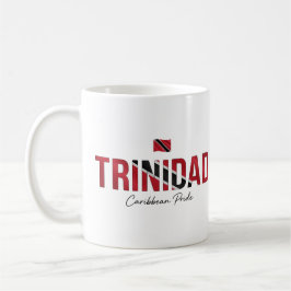 Caneca De Café Nome da Ilha Trinidad | Orgulho Diário