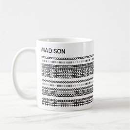 Caneca De Café Nome da Mensagem Oculta de Preferência de Chá 102B